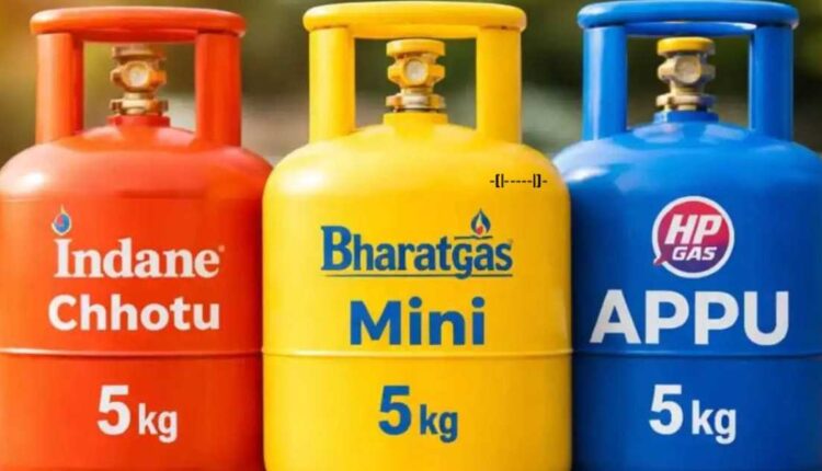 5 kg gas cylinder rollout in India