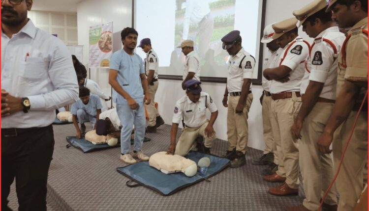 Golden hour awareness campaign Hyderabad