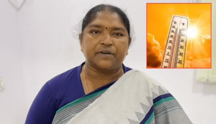 Heatwave advisory Telangana Seethakka