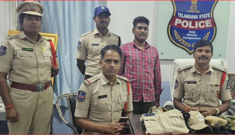 imposter police officer arrested