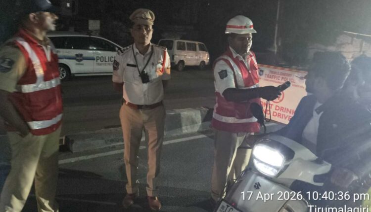 Malkajgiri drunk driving cases at 174