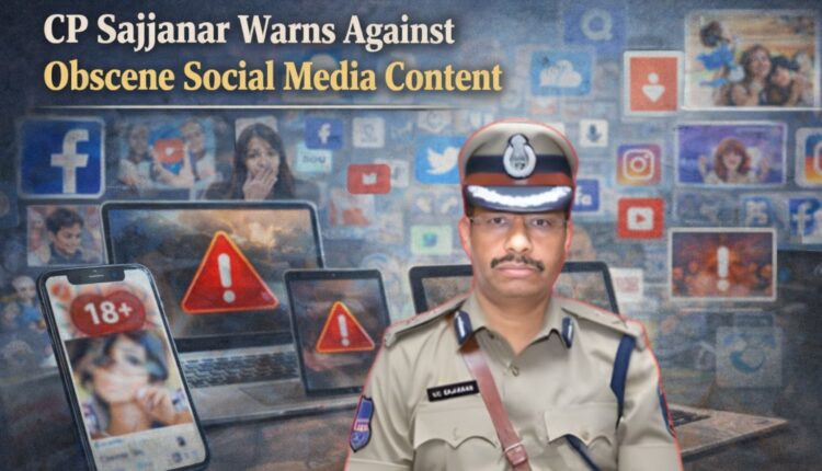 social media content warning