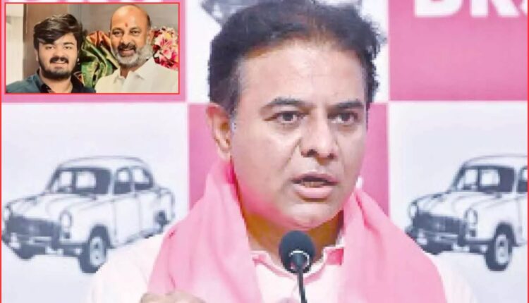 Bandi Sai Bhageerath case draws KTR criticism