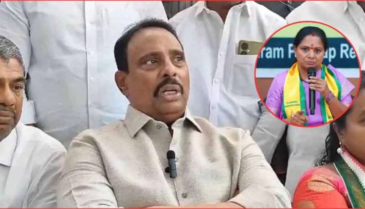 Danam Nagender criticises Kavitha
