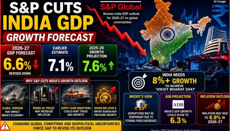 India GDP growth forecast revised