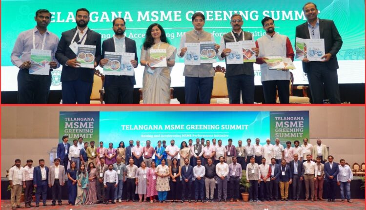 MSME greening initiative