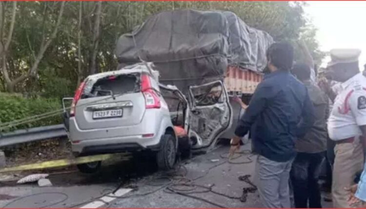 ORR crash Shamshabad