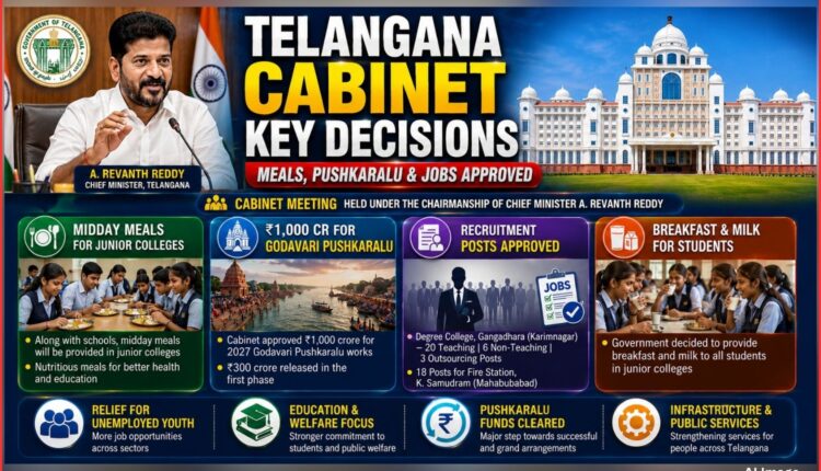 Telangana Cabinet clears welfare measures