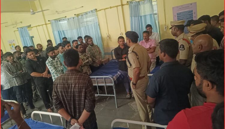 Anti-drug screening drive in Hyderabad