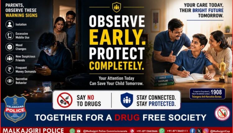 Drug abuse warning signs for parents