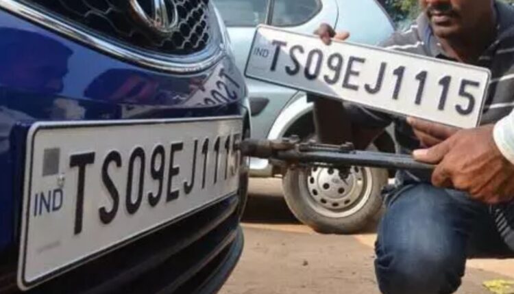 Fake number plate case leads to arrest