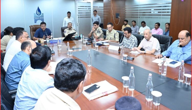 Monsoon preparedness review held by HYDRAA