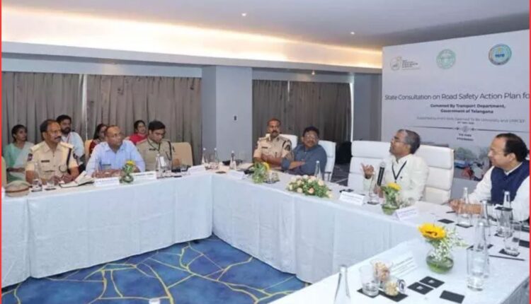 Road safety action plan discussed in Telangana