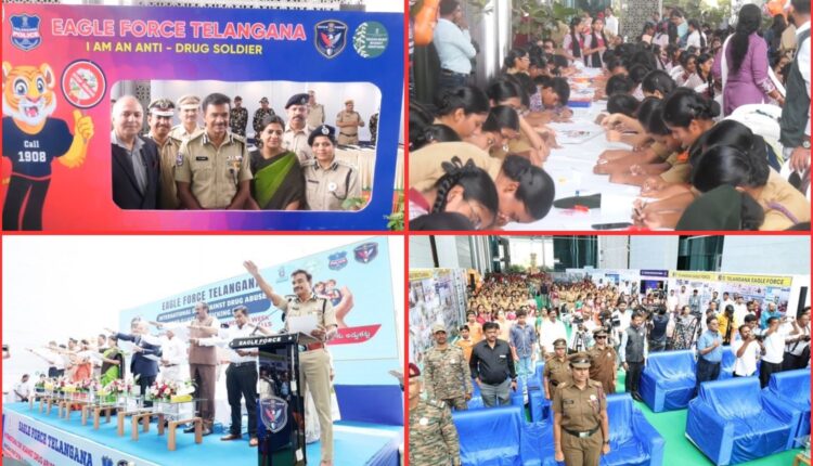 Anti-Drug Awareness Week launched in Hyderabad