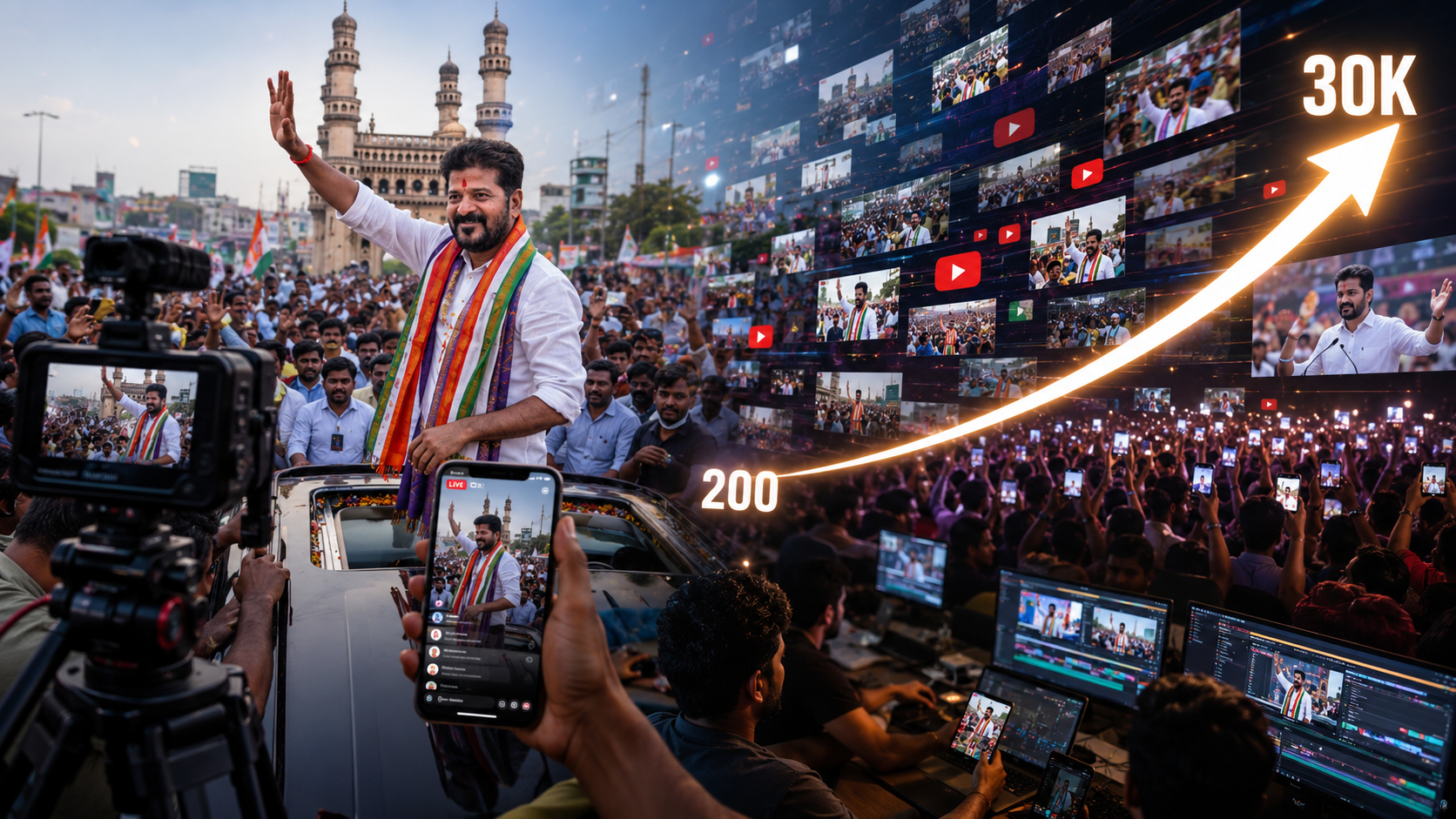 YouTube campaign powered Revanth Reddy’s rise