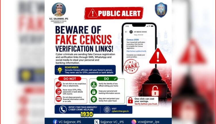 Census verification scam triggers police warning