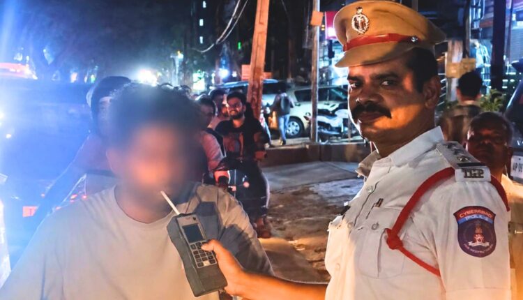 Cyberabad drunk driving drive catches 279 offenders