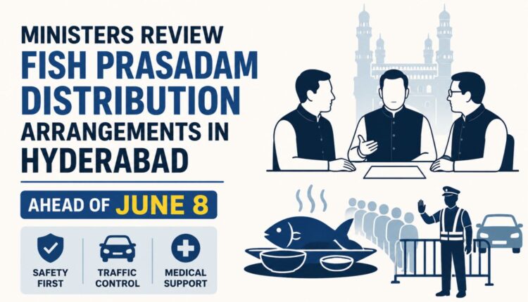 Fish prasadam distribution review ahead of June 8