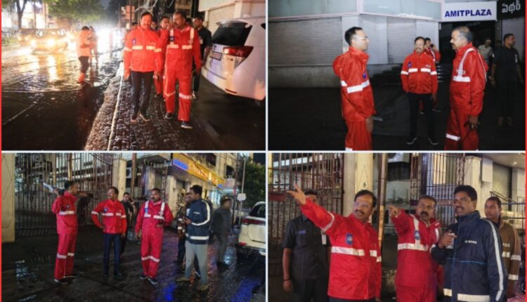Hyderabad Police review rain situation