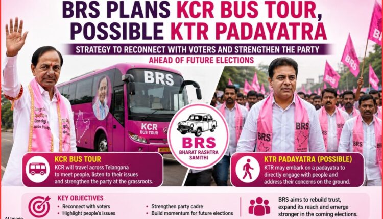 KCR bus tour part of BRS comeback strategy