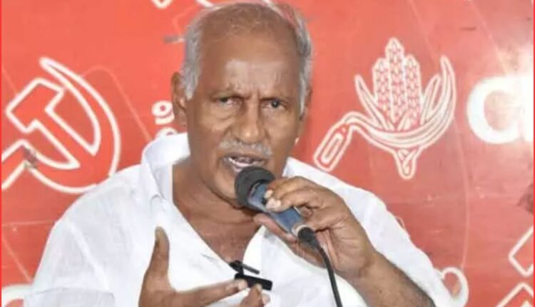 Kunamneni Sambasiva Rao targets BJP