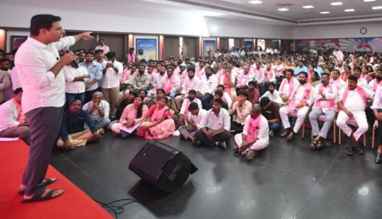 KTR targets Revanth over Meenakshi Natarajan Rajya Sabha bid