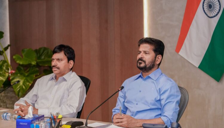 Revanth Reddy reviews Musi Riverfront Project