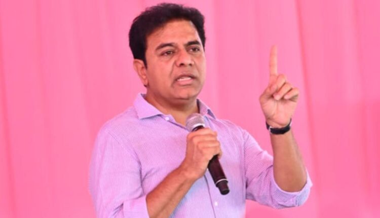 KTR targets government over Musi project allegations