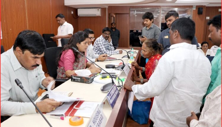 Prajavani grievances disposal reviewed in Hyderabad
