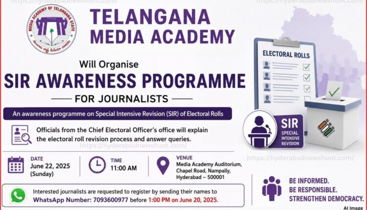 SIR awareness programme