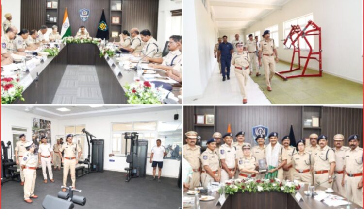 Telangana Police Academy reviewed by DGP