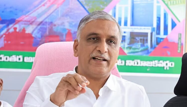 Telangana water rights row sparks Harish Rao attack