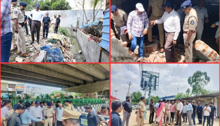Waterlogging points inspected for monsoon readiness