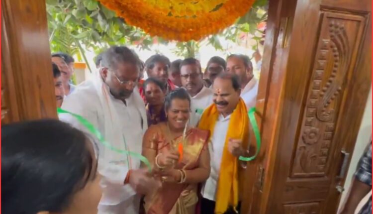 Annaram Indiramma houses inaugurated