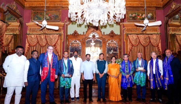 Revanth Reddy attends BRICS ministers banquet