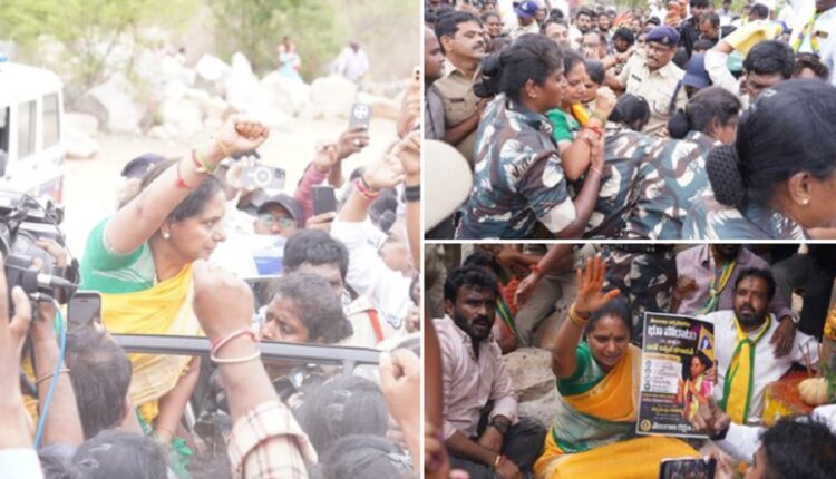 Boduppal land protest