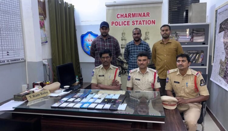 Charminar Police recover 30 lost mobile phones