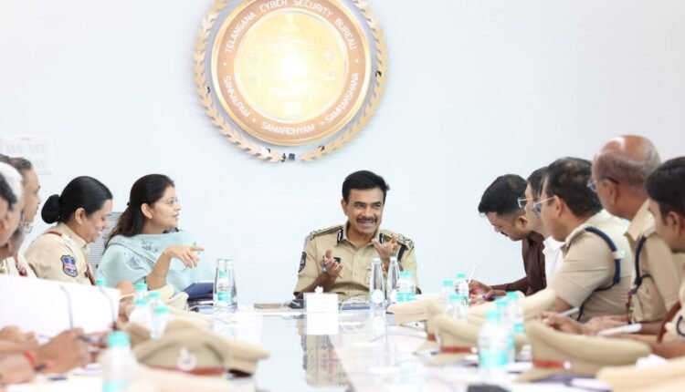 Telangana Cyber Security Bureau review by DGP