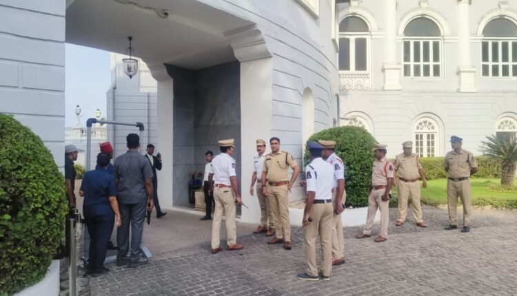 Hyderabad Traffic Police inspect CM visit venue