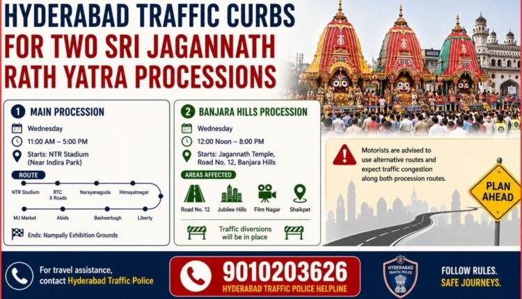 Hyderabad traffic curbs