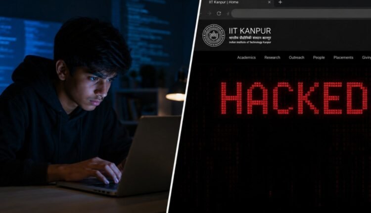 IIT Kanpur internship was offered to a student who hacked the institute's website after missing admission to the B.Tech cybersecurity course.