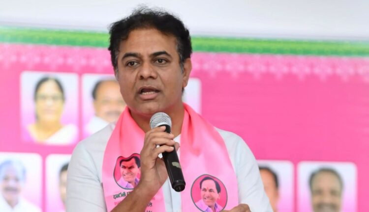 KTR seeks immediate Kannepalli Pump House operation