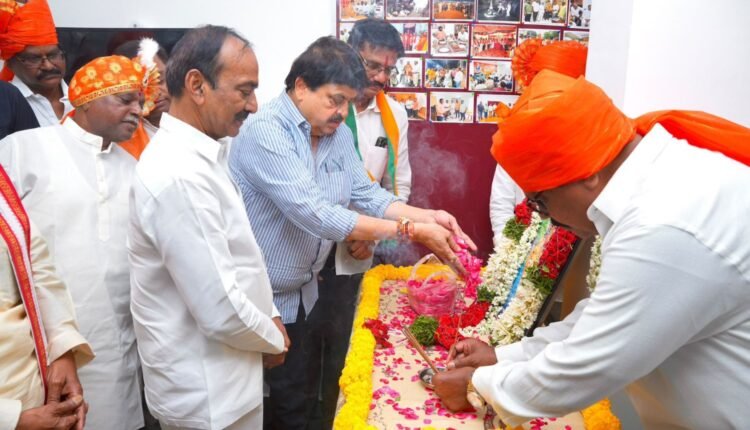 Karwan BJP office inaugurated by Ramchander Rao