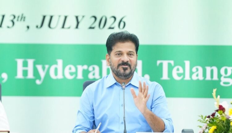 Revanth Reddy holds MPs meeting at Praja Bhavan