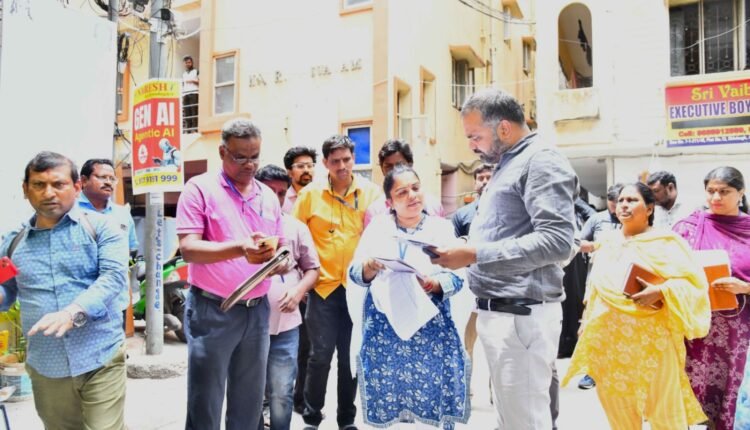 Sanath Nagar polling stations inspected by Hyderabad DEO