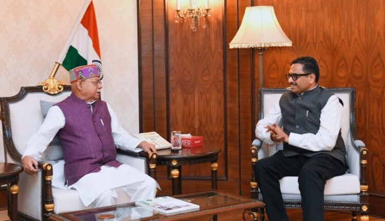 Telangana Chief Secretary meets Governor