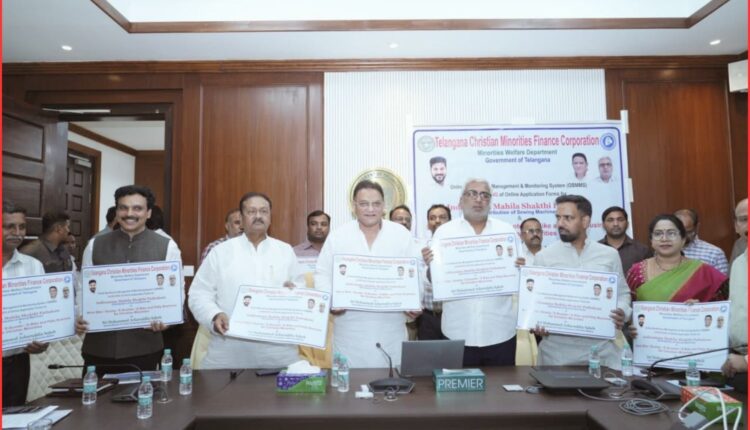 Telangana Christian welfare schemes