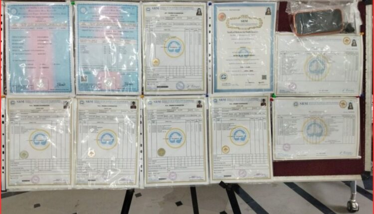 Fake certificate racket busted in Mirchowk