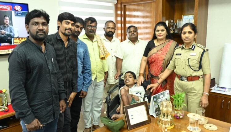 Rahul police officer dream fulfilled by Malkajgiri CP