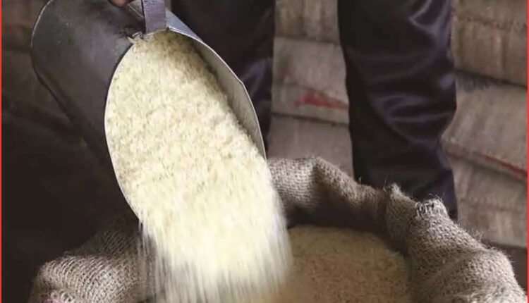 ration rice distribution